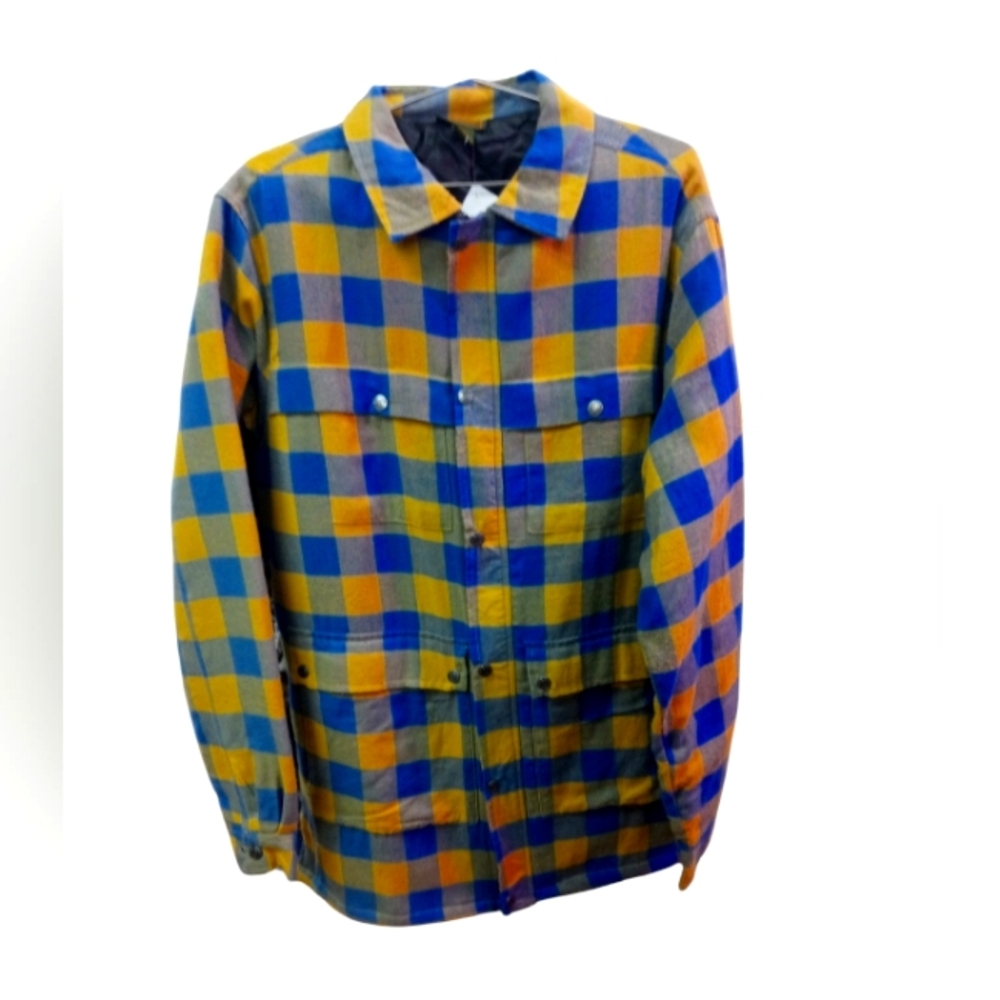 Boulder Creek trading company plaid lined jacket